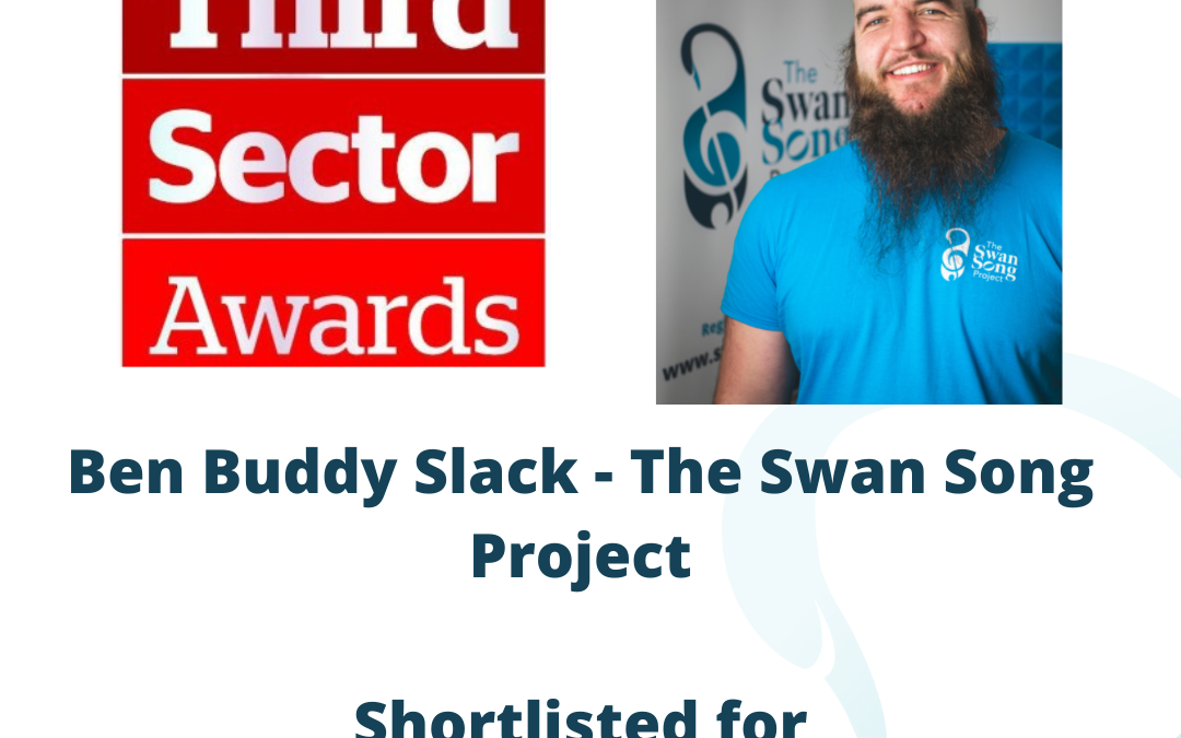 Ben Buddy Slack shortlisted for a Third Sector Award